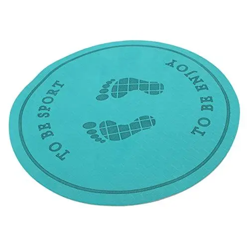 Produktbild: Toddmomy Sprungmatte Fitness-trainingsmatte Runde Yogamatten Fitness-kniekissen Kniekissen Zum Knien Outdoor Gepolsterte Matte Meditationskissen Yoga-matte Tpe Ellenbogenschoner Sport