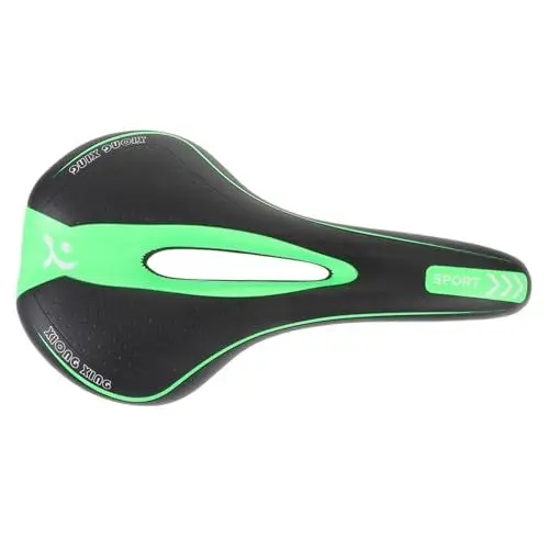 Produktbild: Toddmomy Statisches Heimtrainer Fahrrad Für Männer Herrenfahrräder Rennsitz Herren Fahrrad Rennrad Sattel MTB-Sitz Heimtrainer Fahrrad MTB-Sattel Fahrradkissen Aushöhlen Kind Leta