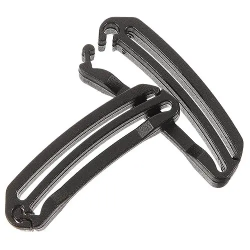 Produktbild: Toddmomy Wanderrucksäcke 2 Stück Reiserucksack Kunststoff Verstellbar Kletterrucksack Gurtschnallen Outdoor-Zubehör Outdoor-Gürtelclips Tragbare Gürtelschnallen Wanderrucksack-Schnallen