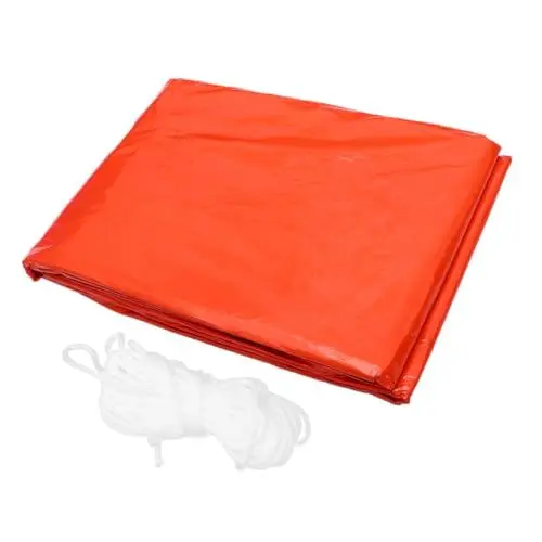 Produktbild: Toddmomy Zelte Zelt Im Freien Wildnisunterkünfte Überlebensplane Notfall Notunterkunft Für Obdachlose Überlebensunterkunft Notschlauchzelt Outdoor-Zelt Schlafsack Erste-Hilfe Rettungsdecke
