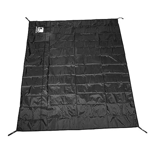 Produktbild: Toddmomy Zeltmatte Baldachin Wanderzelt Campingplanen Reiserucksack Rucksackplane Schwarze Poolabdeckung Campingzelt Plane Kissen Für Campingzelte Zeltunterlage Outdoor-bodentuch Winddicht