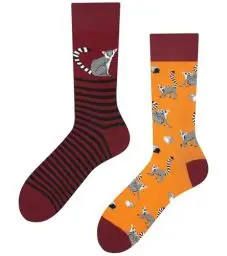 Produktbild: TODO Lustige Lemur Socken Damen und Herren, Tier Motiv Socken (Socken Lemur Lustig 39-42)