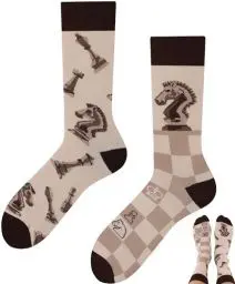 Produktbild: TODO Schach Socken Herren, Schach Muster Socken mit Schach, Socken Schachbrett, Socken Schachbrettmuster (Chess 43-46)