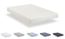 Produktbild: Todocama Spannbettlaken aus gebürsteter Mikrofaser, extra weich, 80 x 190/200 cm, Beige