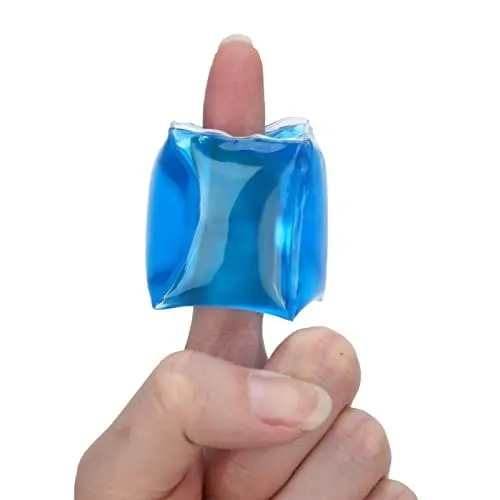 Produktbild: Toe Finger Cold Gel Ice Pack, 1,6 Zoll Leichte Wiederverwendbare Fingergelenkpflege Ice Gel Pack Zur Schmerzlinderung, Arthritis, Gicht, Verletzungen, Karpaltunnel
