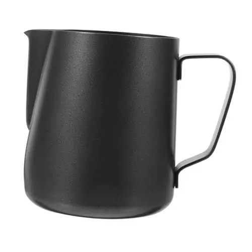 Produktbild: Töpfe Und Blumen Kaffeeaufschäumer Milchkännchen Aus Edelstahl Dampfender Krug Schaumbecher Küchengerät Professioneller Milchkrug Rostfreier Stahl Antihaft Blumenbecher Ziehen