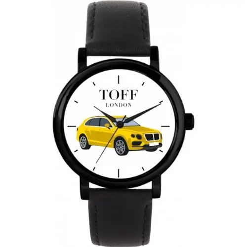 Produktbild: Toff London Gelbe 4x4-Luxusuhr