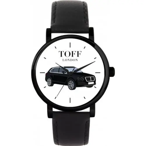 Produktbild: Toff London Schwarze 4x4-Luxusuhr