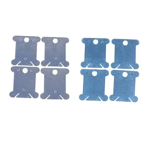 Produktbild: Tofficu Cross Helper 100-teiliges Fadenwickelplatten-Set Handgefertigt Für Nähwerkzeuge Zufällige Farbe