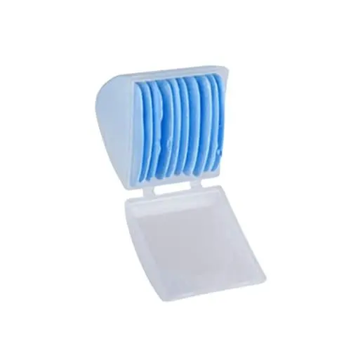 Produktbild: Tofficu 10St kreide für stoffmacher markus ertelt markers marked die markierung stoffkreide stift weißer Kreidestift weiße Kreidemarker werkzeug bunte Nähkreide dreieck stoff kreide Blue