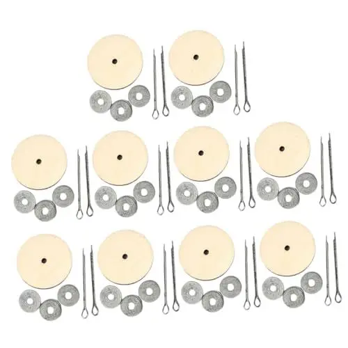 Produktbild: Tofficu Puppengelenke 10 Mm Holz Eisenbär-puppengelenke Für Puppenherstellung Und Bastelprojekte