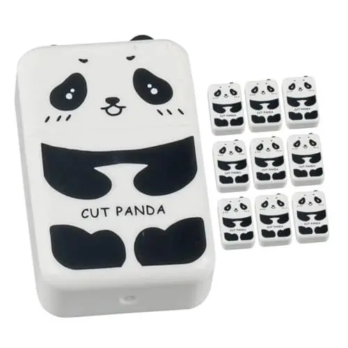 Produktbild: Tofficu Panda-radiergummis Für Schüler 10 Stück Multifunktionale Radiergummis Für Belohnungen Im Klassenzimmer