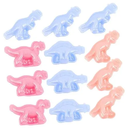 Produktbild: Tofficu Dinosaurier-Formen 12-teilig Dinosaurier-Spielzeug Für Jungen Und Mädchen Dino-Formen-Set Dinosaurier-basteln Zufällige Farbe