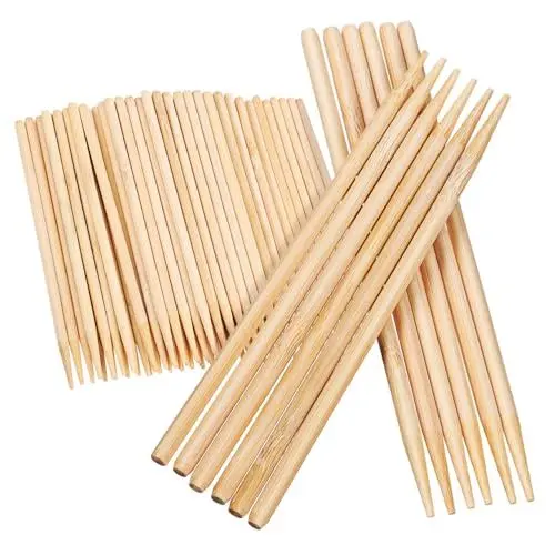 Produktbild: Tofficu 150 Stücke Scratch Handwerk Ziehen Stick Scratch Papier Stylus Holz Sticks Für