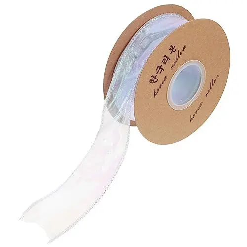 Produktbild: Tofficu 1 Rolle Meerjungfrau Garn Geschenkband Bastelband Schleifenband Party Nutzungsband Weihnachtsband Dekoband Für Blumenverpackungen Hochzeitsgeschenkband