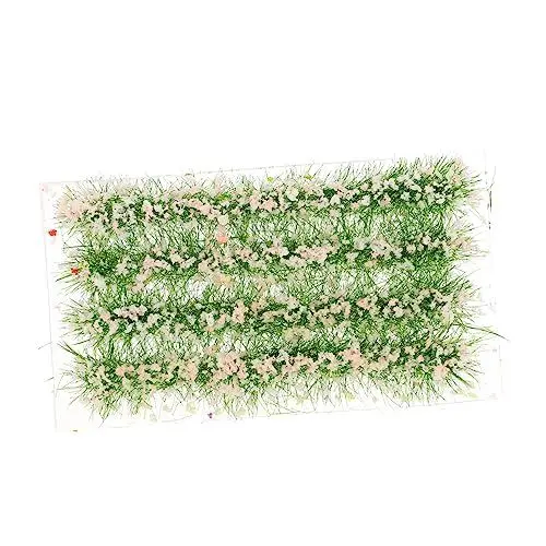 Produktbild: Tofficu 1 Schachtel Kunstrasen Diorama-Gras Gemischte Blumen Blütenhaufen-Modell Künstliche Mini-blütentraube Mini-bastelarbeiten Spur n Kunstpflanze Sand Harz Miniatur Blühender Strauch