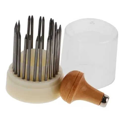 Produktbild: Tofficu 1 Set Schmuckgravur Gadget Aus Holz Schmuckgravur Set Kunststoff Schmuck Perlen Zum Basteln Metallschmuck Gravurwerkzeuge
