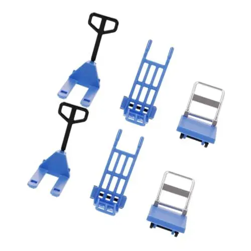 Produktbild: Tofficu Mini-konstruktionswerkzeug-Modelle Spielzeug-Set 2 Sets Mit Gabelstapler-handrollen Detailliertes Design Für Eine Realistische Miniaturszene Für Jungen- Und Mädchenspielzeug