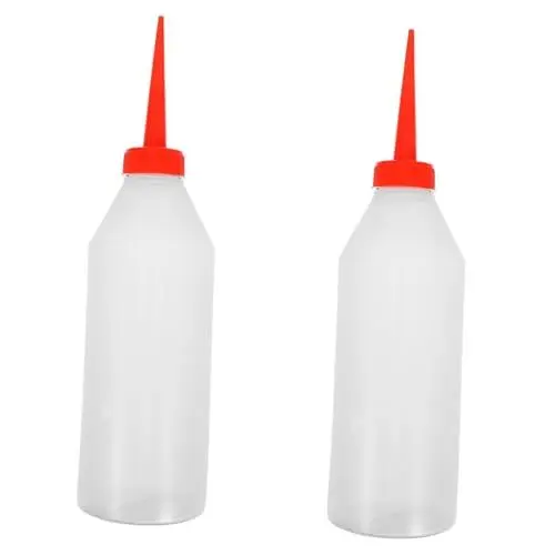 Produktbild: Tofficu Leichte Kunststoff-ölflasche Für Nähmaschinen Präzisionsspitzen Nadelölspender Zusätzlicher Behälter