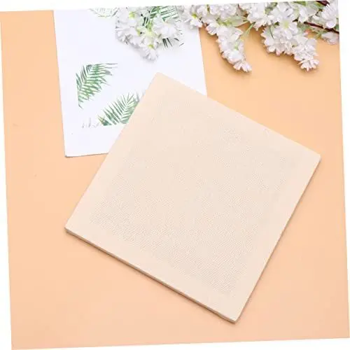 Produktbild: Tofficu Nähen für Punch Needle-Stickerei 2-teilig 28 X 28 cm Stoff-Set Stickmaterialien für Frauen Handgefertigte Stickerei