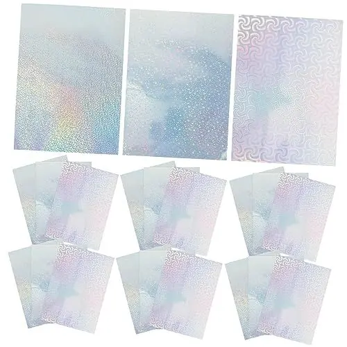 Produktbild: Tofficu 30 Stück Blatt aufkleberpapier büromaterial durckerpapier photopapier glänzende bedruckbare Papiere Tintendruckpapier Aufkleber aus Papier Schreibpapiere Aluminiumbeschichtung