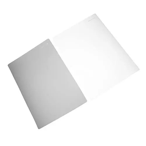 Produktbild: Tofficu 4 Stück Silikon-Schreib kissen nützliche Schreibunterlagen Flipchart Zeichnung Schulpapiermatten Schreibmatten test Papier Papierauflage Schutz Schreibblock Student Tafel Kieselgel