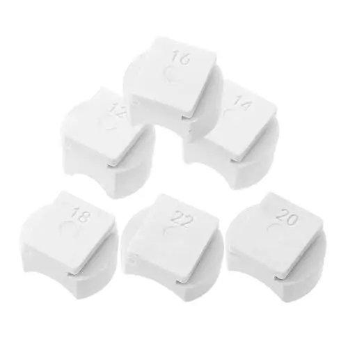Produktbild: Tofficu 5 Sätze Ringbiegemaschine Schmuckzubehör Ringmacher Hersteller Von Sprungringen Bender Stirbt Teil Zubehör Für Die Biegemaschine Für Schmuckringe Zubehör Für Ringbieger 6 Stück * 5