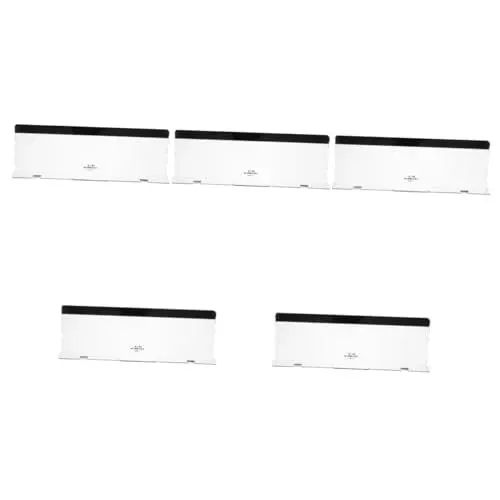 Produktbild: Tofficu 5st Computer-forum Memoboard An Der Unterseite Des Computers Erinnerung Für Computerbildschirmnotizen Klare Monitor-memotafel Memo-notiztafeln Monitor Memoboard Klar Acryl