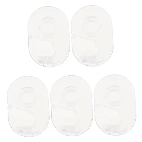Produktbild: Tofficu 6 Sätze Papier Band Halter Klebeband Schneidemaschine Bandorganisatoren Washi-tape-spender Aufkleberschneider Tragbarer Klebebandschneiderhalter Polsterband Plastik 5 Stück * 6
