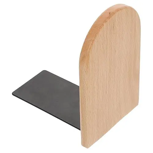 Produktbild: Tofficu Einfacher Holzbuchständer Praktische Dicke Buchstütze Für Büro Und Zuhause Aus Buchenholz Für Ordentliche Buchaufbewahrung Und Organisation