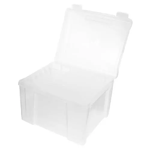 Produktbild: Tofficu Foto-aufbewahrungsbehälter Aufbewahrungsbox Stapelbare Aufbewahrungsboxen Foto-organizer Grußkarten-organizer Einfache Kategorisierung