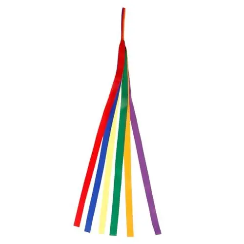 Produktbild: Tofficu Fitness-gymnastikbänder Tanz-luftschlangen Buntes Party-gymnastikband Zum Trainieren Von Zirkusfähigkeiten