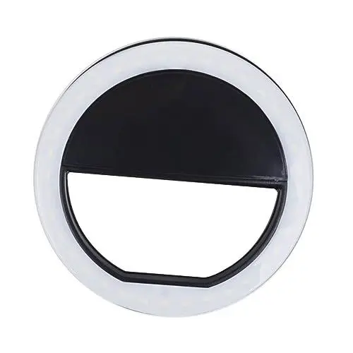 Produktbild: jojofuny Ringlicht für Telefon plastikenten makrofotografie The Photograph Photos fotokissen fotografieren Selfie-Ringlicht Fotografie Ringlicht Kameraringlicht Telefon Ringlicht Black