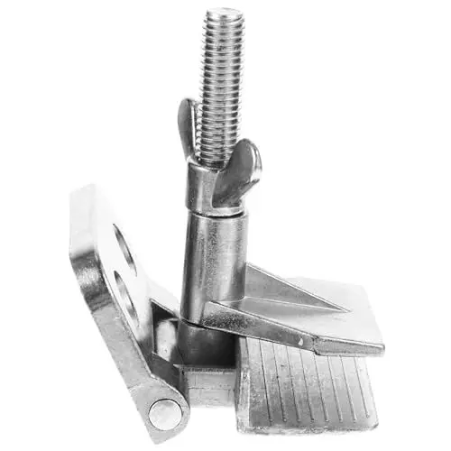 Produktbild: Tofficu Siebdruck-Schmetterlingsclip Rahmenwerkzeug DIY-Tool Siebdruck Set siebdruckrahmen Bildschirm DIY-Scharnierklemmwerkzeug Siebdruckwerkzeug zum Selbermachen verzinkt Scharnierclip