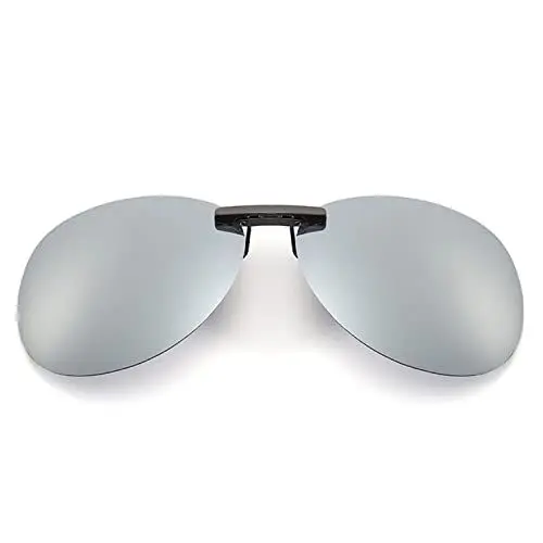 Produktbild: Tofox Clip Stil Sonnenbrille Flip Clip auf Sonnenbrille Polarisiert Brillen für Myopie Brille für Rezept Brillen für Myopie Brille im Freien/Fahren/Angeln