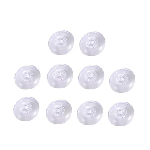 Produktbild: TOGEVAL 10st Fenstersaugnäpfe Hochleistungs-saugnapf Saugnäpfe Ohne Haken Fenstersauger Saugnapf Ohne Haken Mini- Kleine Saugnäpfe Kranz-saugnapf Starke Saugnäpfe Mini-saugnäpfe