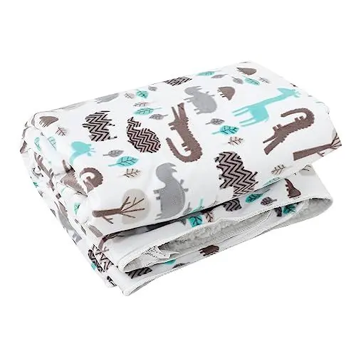 Produktbild: TOGEVAL 1Stk Decke Cuddly Blanket Cozy Blanket Premium Blanket Simple and elegant Blanket Washable Blanket Vlies Kinderbettbettwäsche Kinderwagen für Neugeborene Jungenbettwäsche Grey