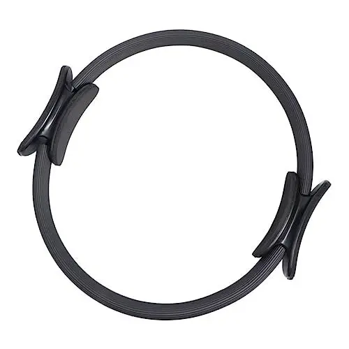 Produktbild: TOGEVAL 1Stk Yoga-Widerstandskreis gymnastikringe armtraining Pilates zubehör Pilates-Zubehör rücken Training Zirkelübungen Pilates-Yoga Yoga-Ausrüstung Yoga-Zubehör Pilates-Kreis Black