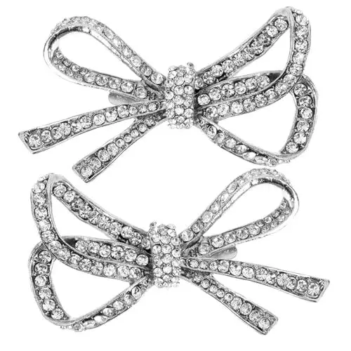 Produktbild: TOGEVAL Modische Schuhanhänger für Damen Strass-schuhclips für Pumps Dekorative Schuhclips für Abendschuhe
