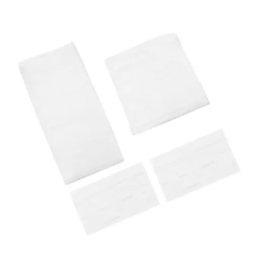 Produktbild: TOGEVAL 1 Satz 4St nachtleuchtende bettwäsche couchdecken Meter Bettwäsche hotelbettwäsche Set bettwäsche mbappe Spa-Bett Bettunterlagen Non-Woven-Bettdecke Reise-Matratzenauflage Weiß