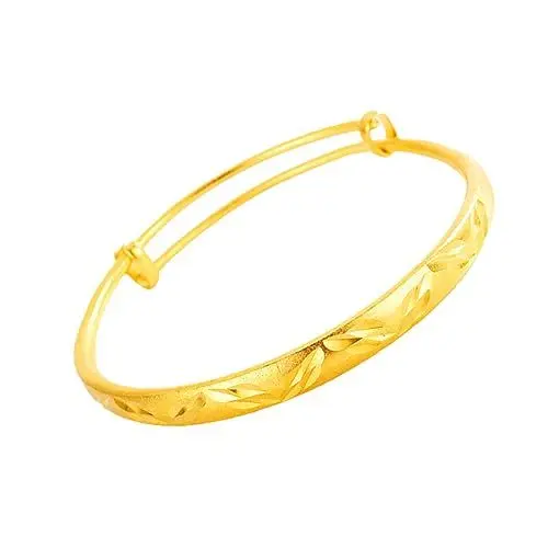 Produktbild: TOGEVAL 1 Stück Armband Stapelarmbänder Für Damen Armreifen Armbänder Goldener Armreif Für Mama Vergoldetes Armband Trendige Armbänder Für Damen Handgelenk Armreif Damen