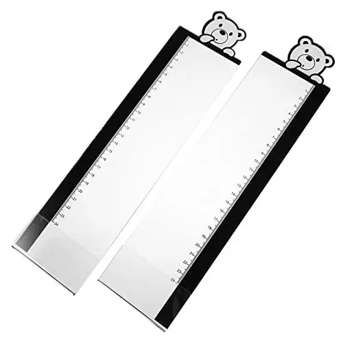 Produktbild: TOGEVAL 2 Stk Haftnotiztafel Computer Untere Ablageplatte Kleber Für Monitorregale Überwachen Sie Die Klebrige Speicherplatine Klebstoff Für Monitorplatinen Monitorhalterung Acryl