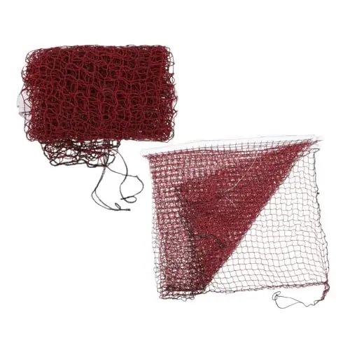 Produktbild: TOGEVAL Zusammenklappbares Sport-badmintonnetz Tragbares Volleyballnetz-Set Rotes Rebound-trainingsgerät Für Outdoor-aktivitäten