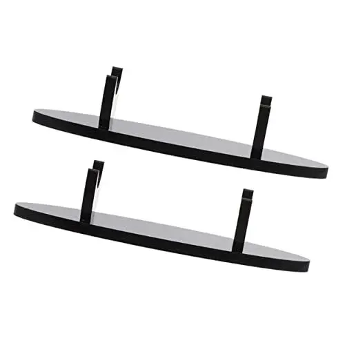 Produktbild: TOGEVAL 2st Stifthalter Aus Acryl Stiftständer Displayhalter Für Make-up-pinsel Stifthalter Fürs Büro Stand Stifthalterständer Tisch Stifthalter Stiftaufbewahrungsständer Anzeige Black