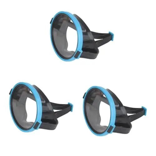 Produktbild: TOGEVAL 3 STK Schwimmbrille Aus Glas Tauchermaske Wassersportausrüstung Tauchausrüstung Taucherbrille Schwimmbrille Für Kinder Schwimmmaske wasserdichte Tauchmaske