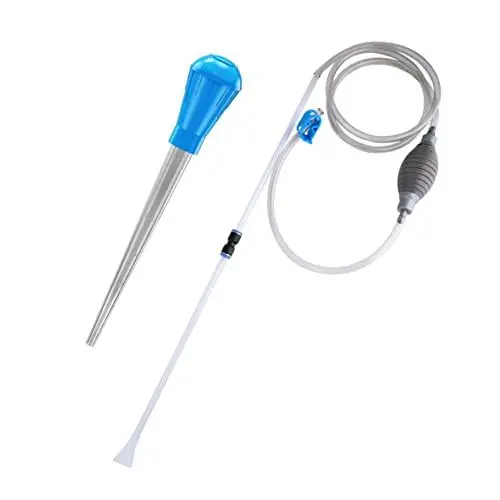 Produktbild: TOGEVAL Aquarium Wasserwechsler Set Manuelle Siphon Pumpe Für Wasserwechsel Und Kiesreinigung Aquarium Reiniger Für Fischbecken Effektive Reinigungstools