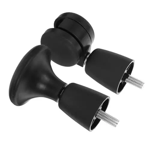 Produktbild: TOGEVAL Bürostuhl Rollen Set 11x22mm Ersatzrollen Für Schreibtischstuhl Gaming Stuhl Universal Hartboden Teppich Fliesen 1 Satz Rad Ersatz Stuhl Fuß Möbel Fuß