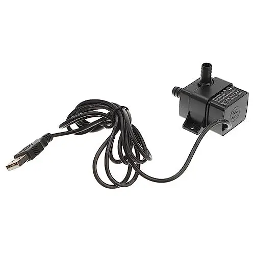 Produktbild: TOGEVAL Bürstenlose Gleichstromwasserpumpe Bürstenlose Gleichstrompumpe Teichpumpe Wasserpumpe Kleine Tauchbrunnenpumpe Aquariumwasser Aquariumwasserpumpe Tauchwasserpumpe