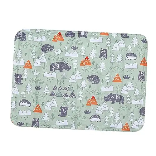 Produktbild: TOGEVAL Coole Matte Für Hund Kühlendes Gelkissen Für Hunde Kühlmatte Für Welpen Kühlkissen Für Hunde Hundekühlkissen Oder -matten Haustier Kühle Matte Hund Coole Matte Haustiermatten Green