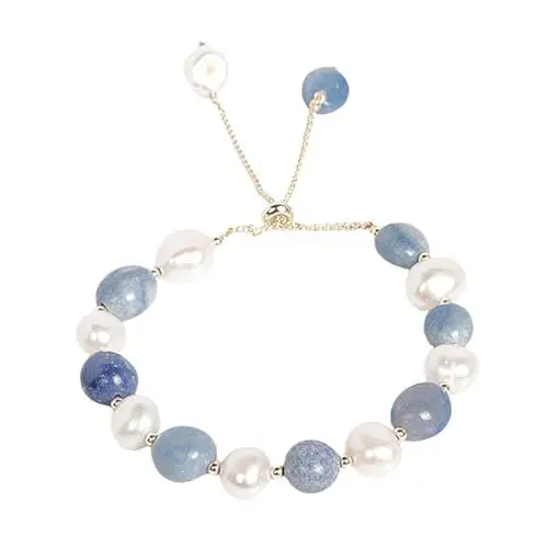 Produktbild: TOGEVAL Handgefertigtes Modearmband Mit Aventurin-kristall Handgelenkschmuck Stilvolles Für Mama Und Freunde